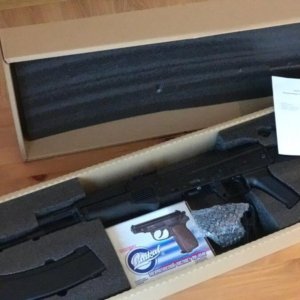 Автомат и пистолет для интерактивного тира "ТИР ЭЛЕКТРОН" купить комплект